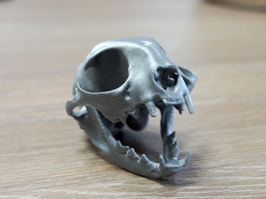 Печатает посложнее - PLA + PVA