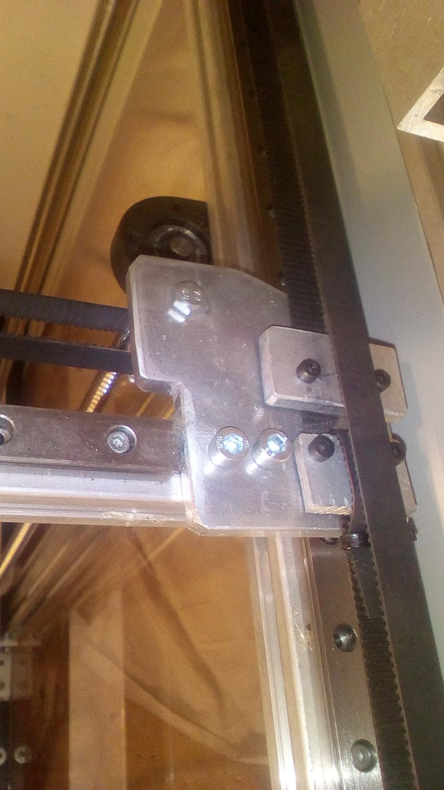 Большой принтер 52х52х53 завершение работы.