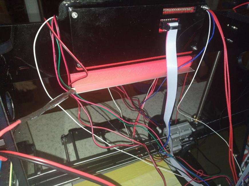 Подсветка рабочей области принтера Anet A8 ( ну и подобных, соответствующих по креплениям)