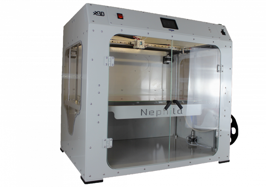 Обзор 3D принтера Nephila c большой областью печати. Часть 1.