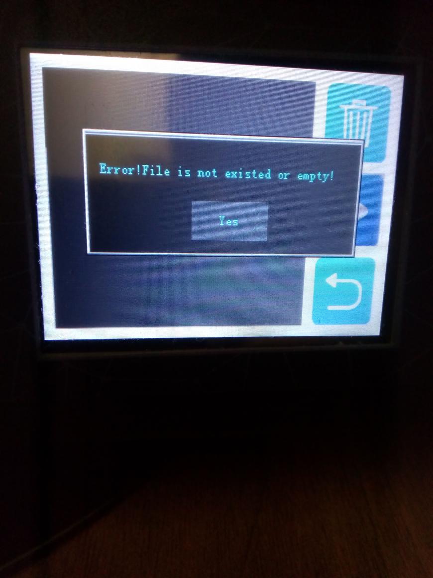 Принтер не видит модель на флешке.