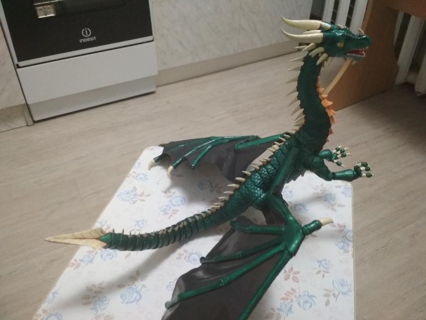 Дракон V 7.5 от 7Fish (Articulated Dragon Seven point five)... Много фото и история создания