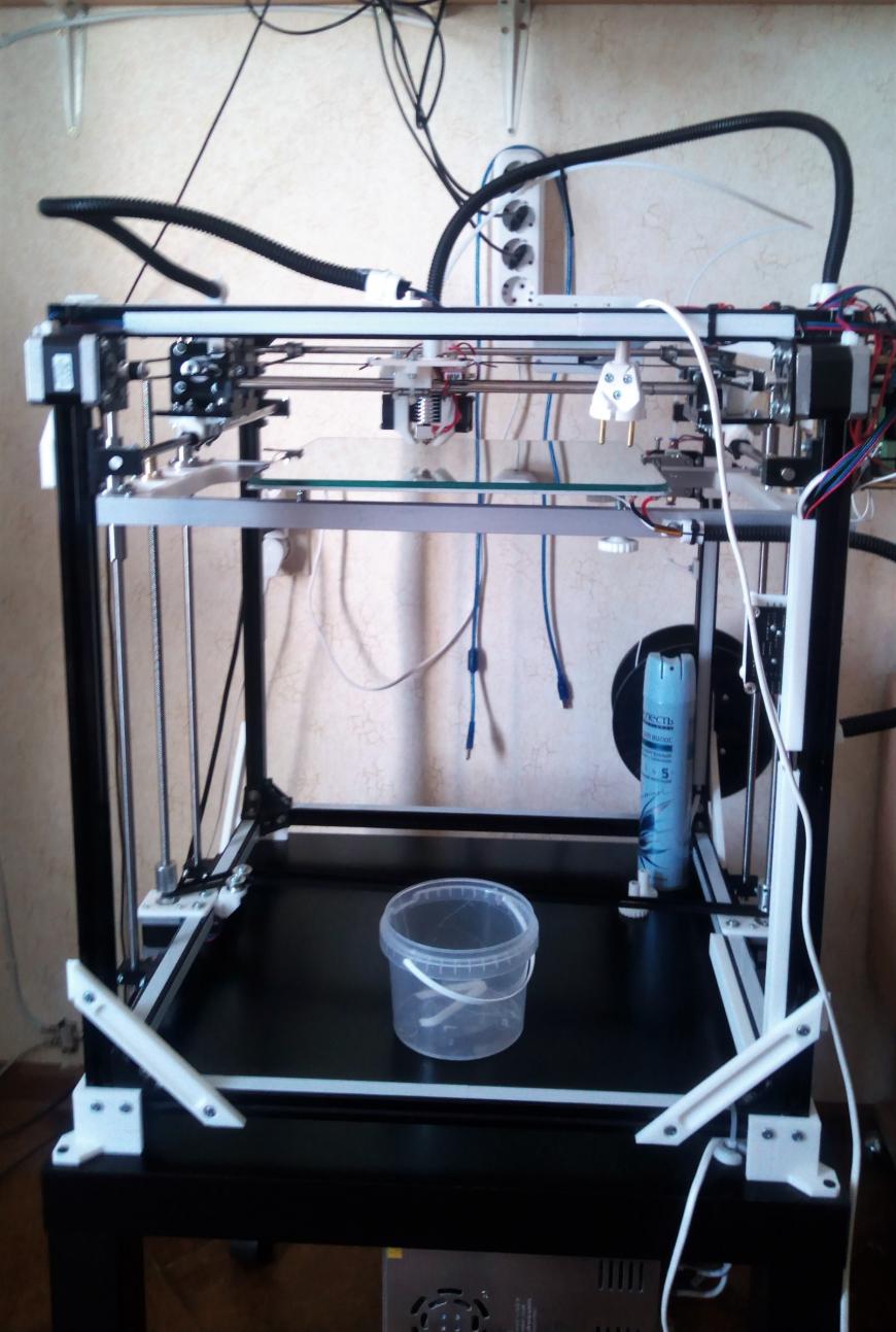 FLSUN Cube после года эксплуатации . FLSUN Cube после года эксплуатации .