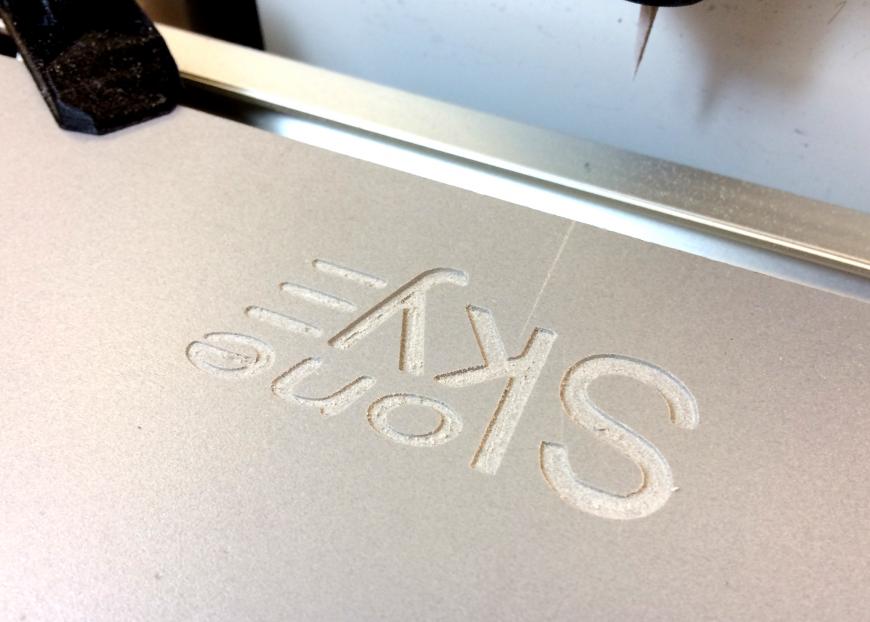 Гравировка и фрезеровка мягких материалов на 3D-принтере SkyOne