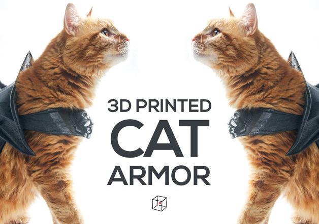 Пятничный пост про 3D-броню для кота