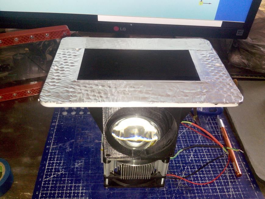 Первый принт на LCD