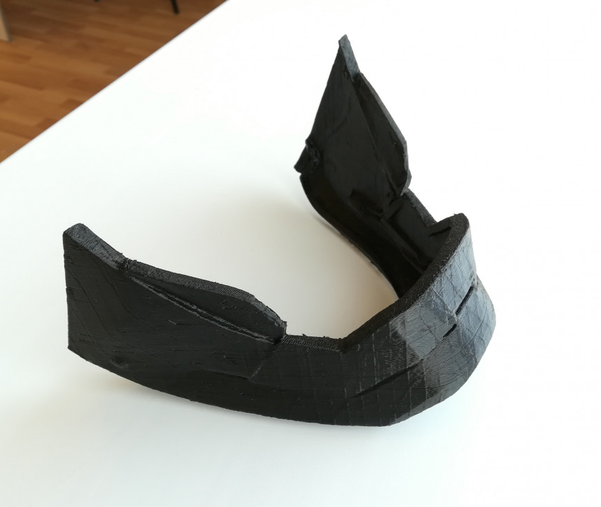 Печать Шлема Железного человека MK6