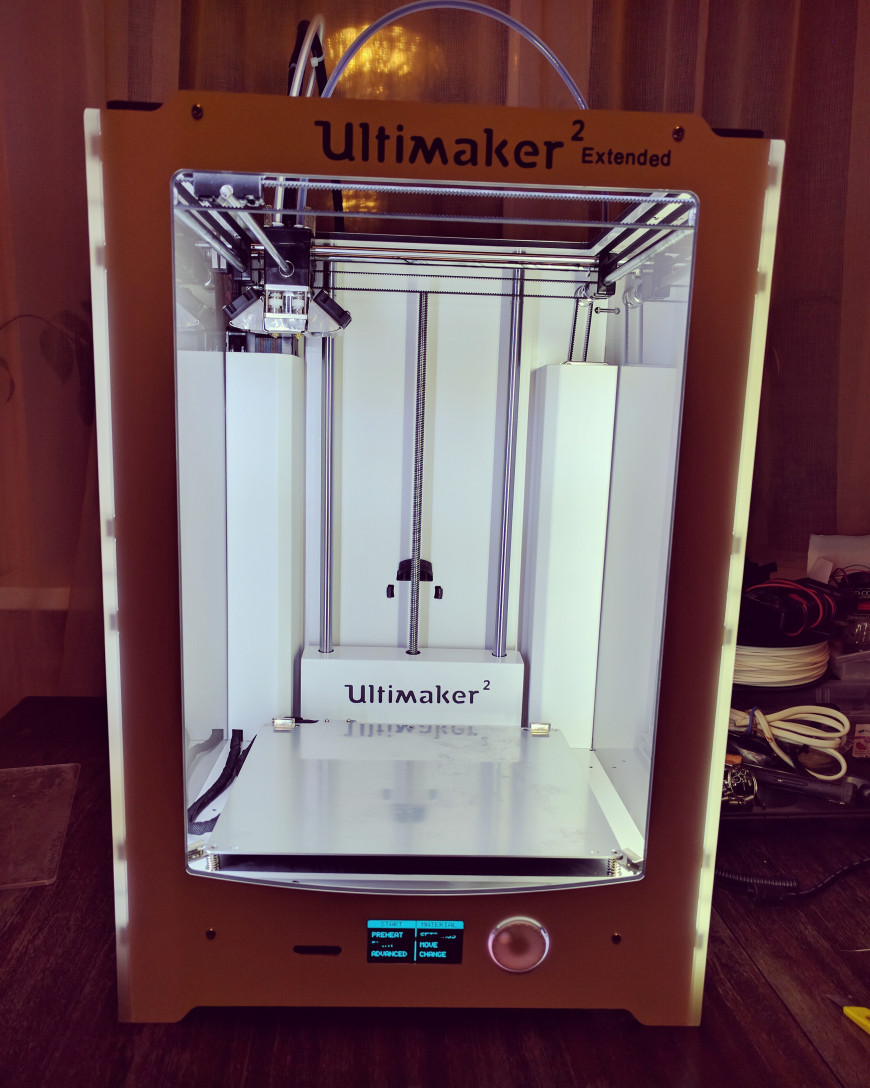 DIY Ultimaker 2 extended - покупка, сборка, печать