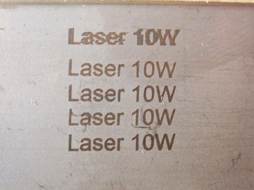 Лазерный гравер с лазером мощностью 10 Ватт