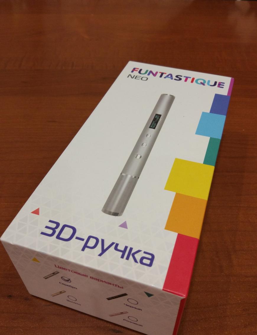 Краткий обзор 3D-ручки Funtastique NEO (RP900A)