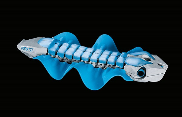 Инженеры Festo продемонстрировали 3D-печатного подводного дрона с плавниковым приводом