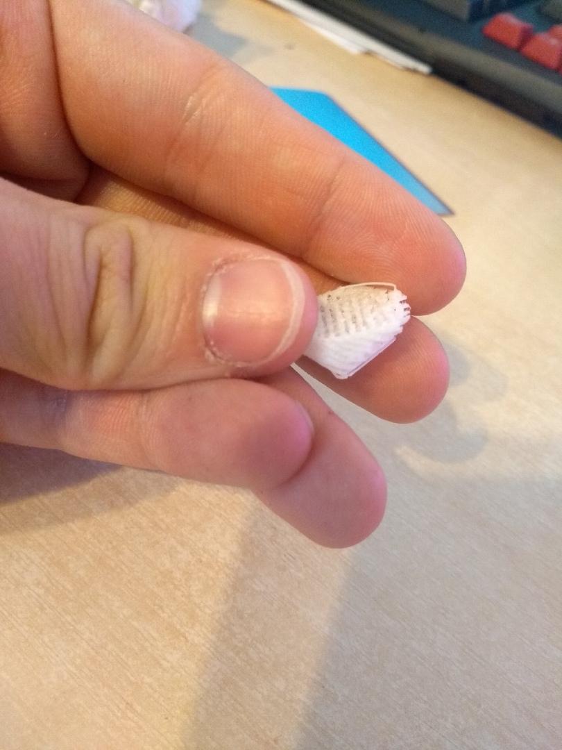 Не печатается качественно модель