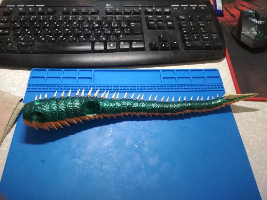 Дракон V 7.5 от 7Fish (Articulated Dragon Seven point five)... Много фото и история создания