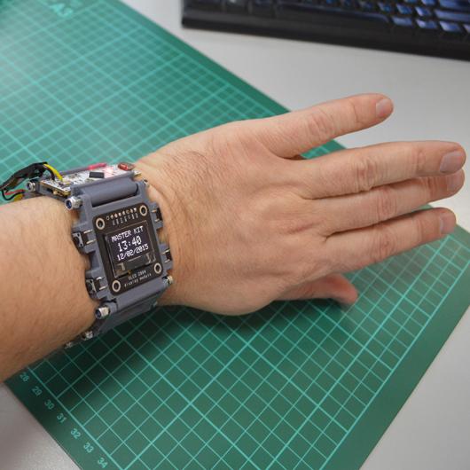 Наручные часы на основе Arduino, созданные на 3D-принтере за один вечер