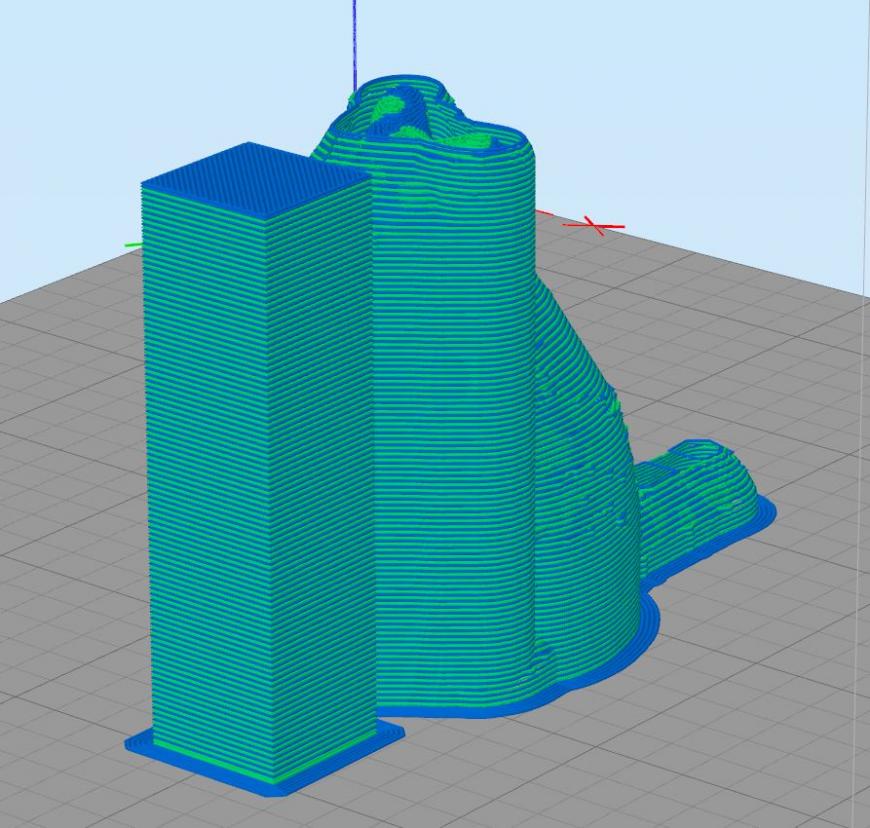Двухэкструдерная печать на Simplify3D