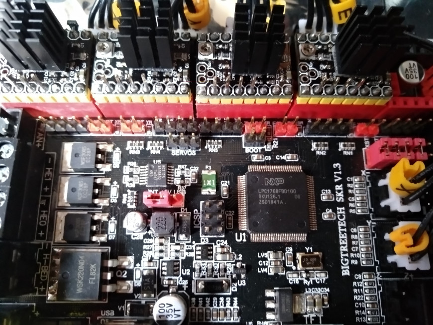 Ender 3. Переход на SKR v1.3 с TMC2130 со стоковым дисплеем