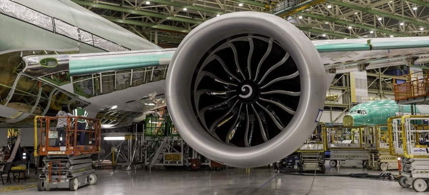 Самый большой двухмоторный авиалайнер оснастили двигателями с 3D-печатными деталями