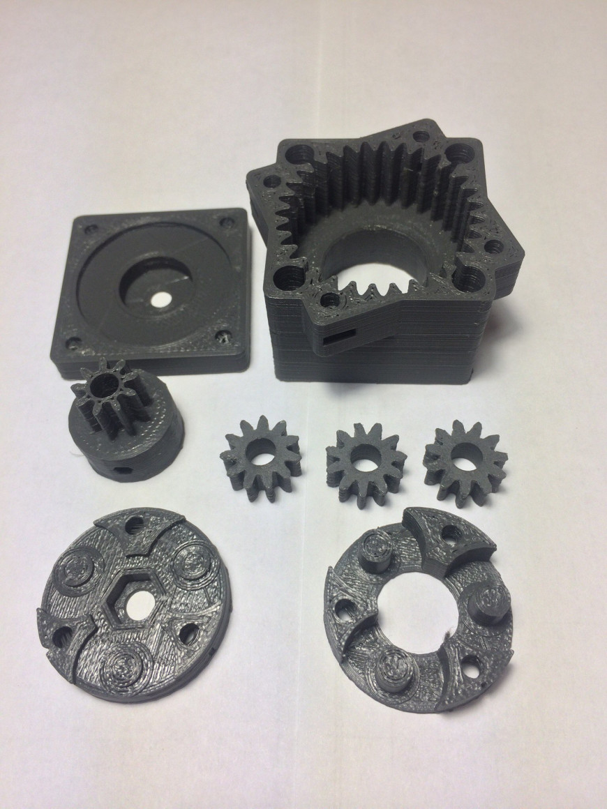 Планетарный редуктор для экструдера. Часть 2 (про удачную попытку)