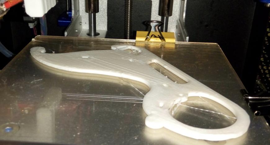 Обзор пластика PLA pearl white от компании U3print (на конкурс)