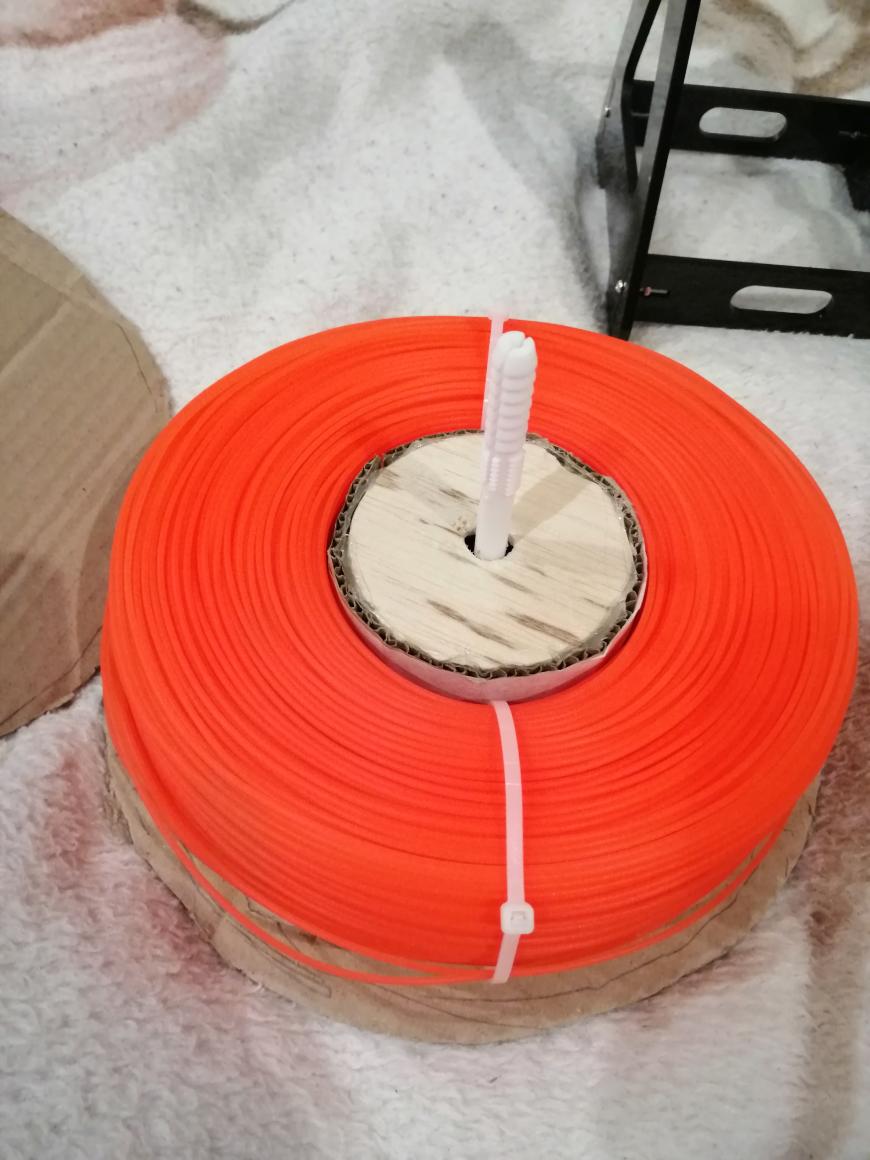 Очередная катушка для мотка пластика