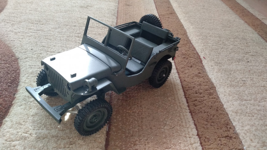 Willys MB  в масштабе 1:16