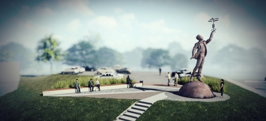 В Киеве работают над памятником Игорю Сикорскому