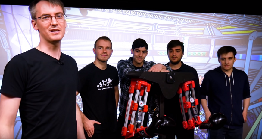 3D-печатный робот нокаутировал британского самодельщика