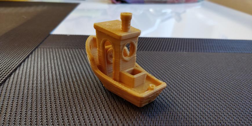 Напечатал кораблик, но до идеала далеко, что крутить? Напечатал кораблик, но до идеала далеко, что крутить?