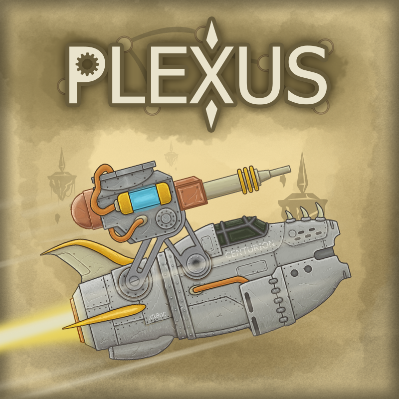 Летательный аппарат из игры Plexus
