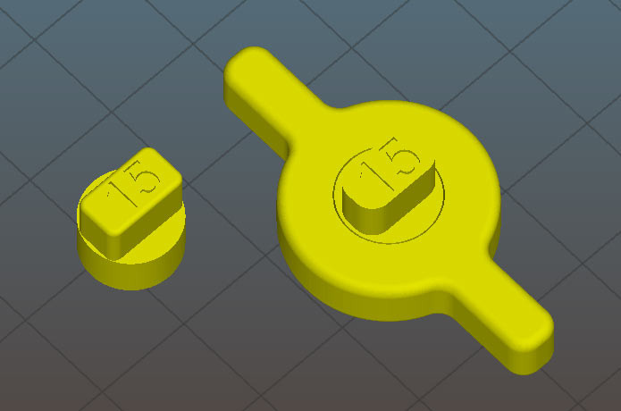 Моделька для проверки минимальных зазоров