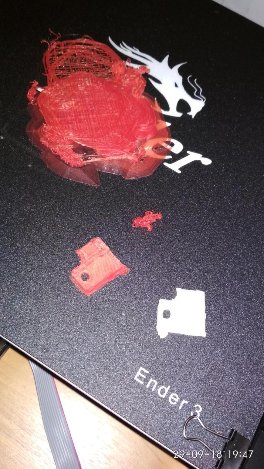Ender 3 смещение при печати