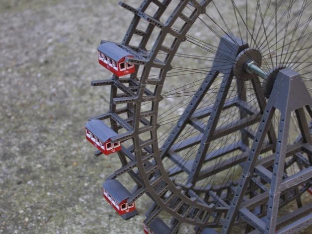 3D-печатная копия Венского колеса обозрения