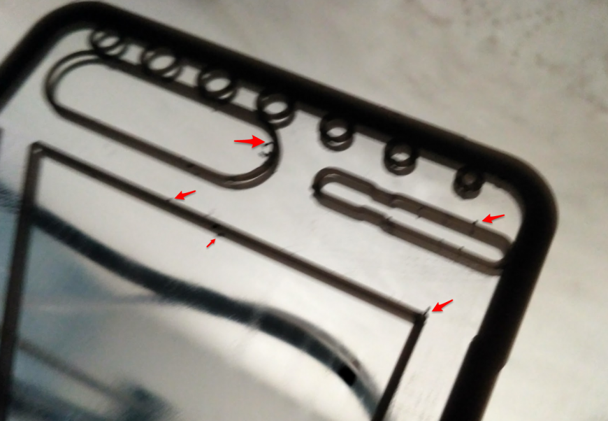 Сопли капли на PLA