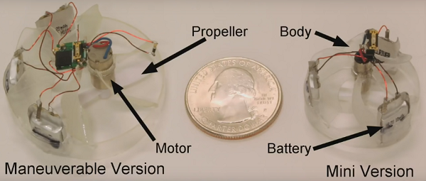 Самый маленький управляемый беспилотник в мире изготовлен с помощью 3D-печати