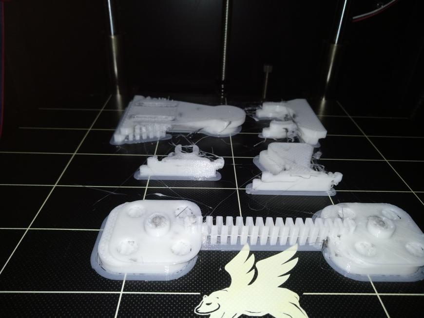 Смещение слоев на Flying Bear Ghost 4