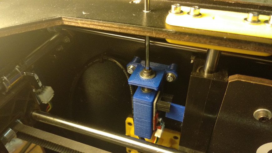 Регулируемый концевик для оси Z принтера CTC Bizer.