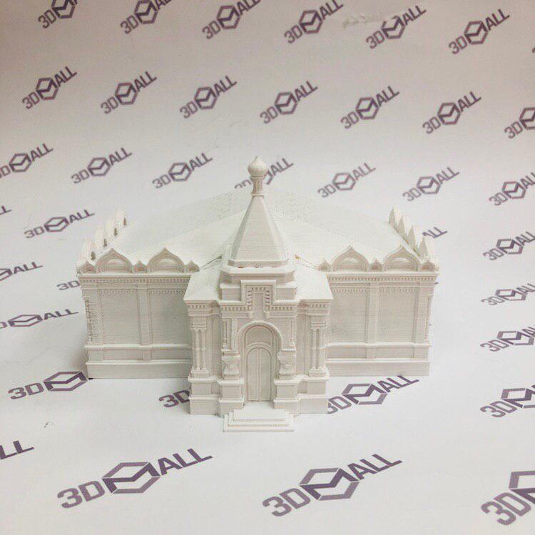 Печать макетов зданий по технологии FDM