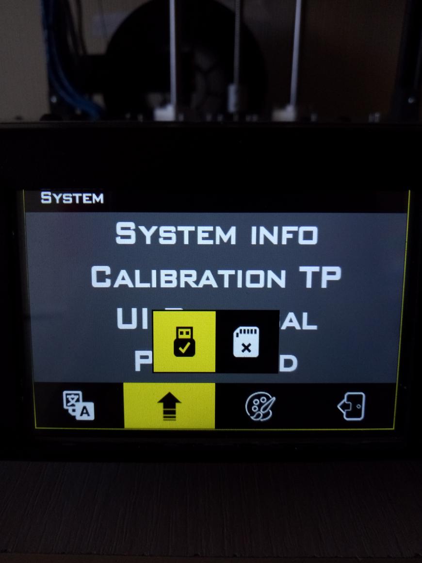 Конфигурационный файл в Lerdge меняем цвет в Sapphire S.
