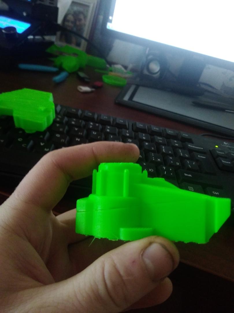 Плохая печать Ender 3 (слои)