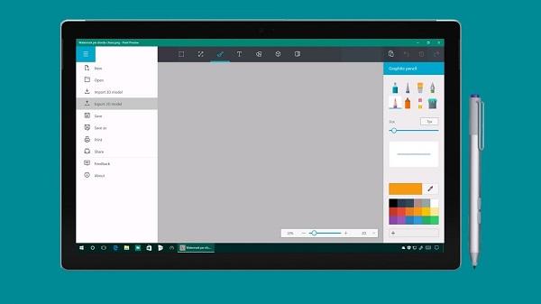 Microsoft выпустит 3D версию графического редактора Paint