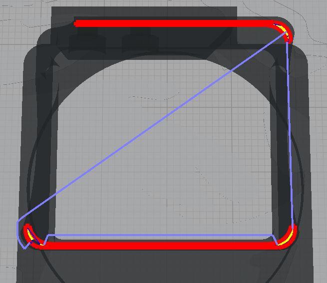 Рваная внешняя стенка
