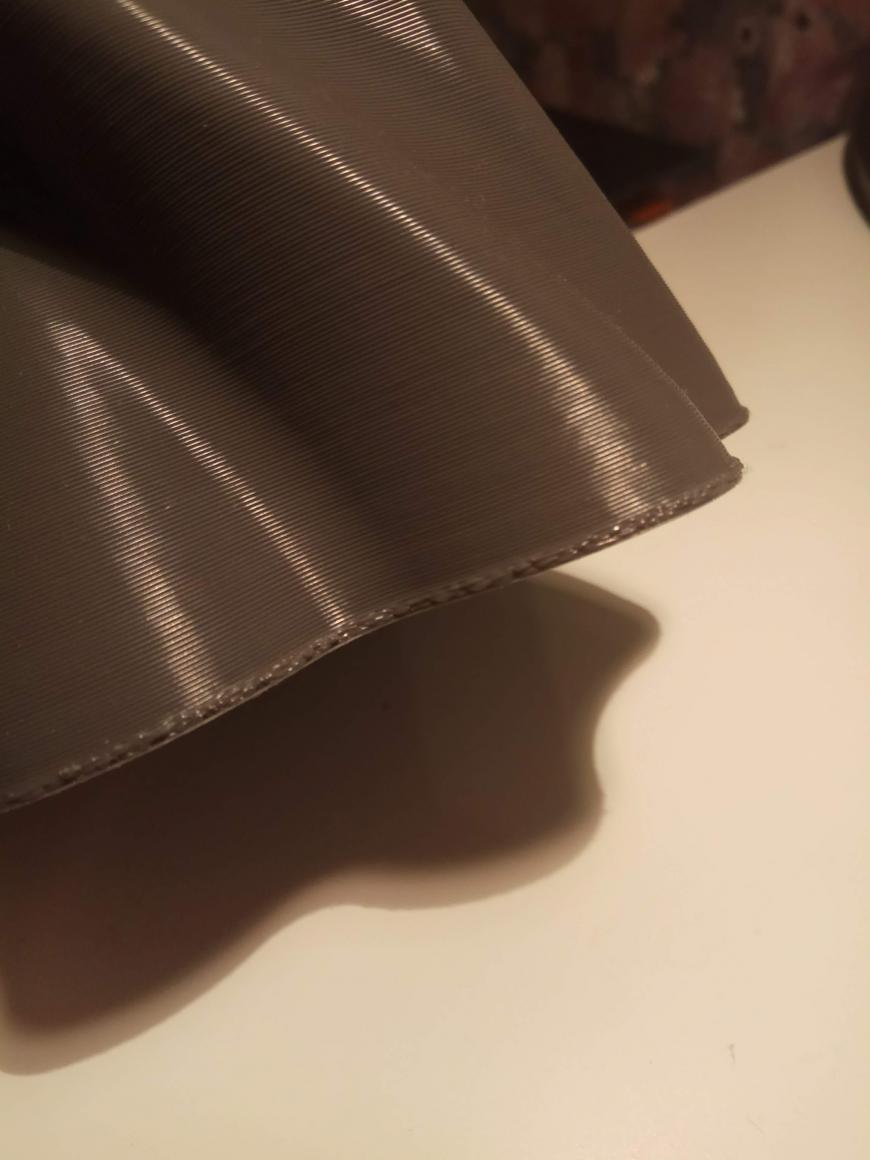 Переэкструзия нижних слоев, прошу полечить по фотографиям