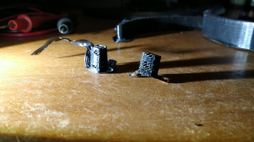 Дефекты печати округлых деталей 'катышки, ямки' Flsun QQ