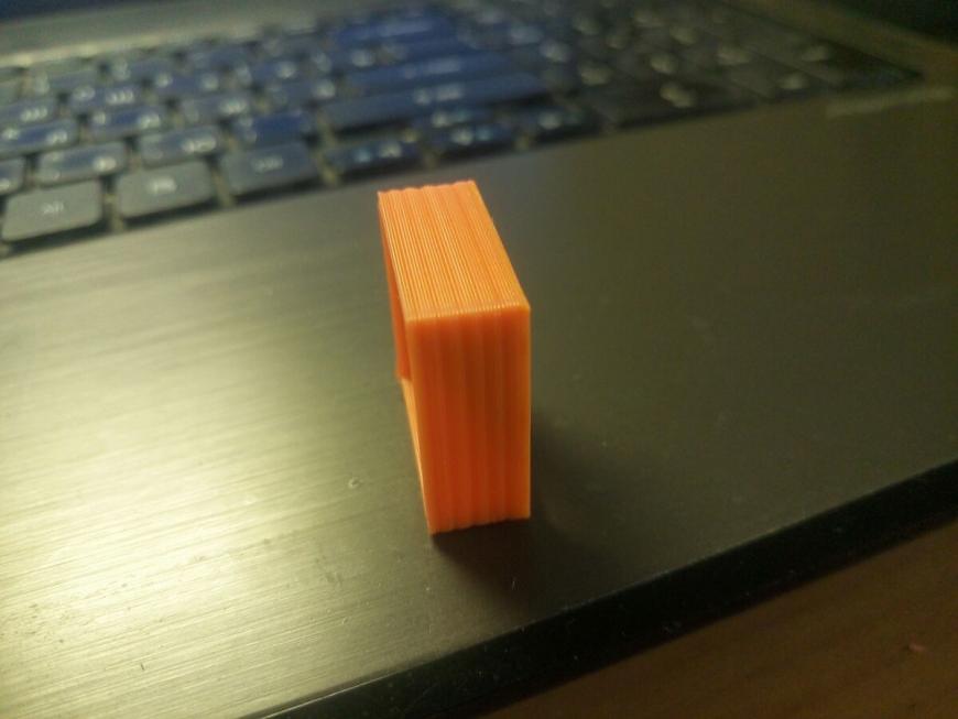 Волна на стене при печати CoreXY