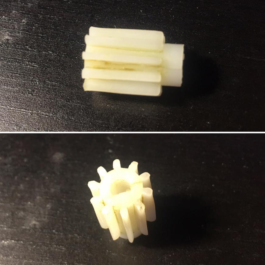 Зубчатое колесо для игрушки.