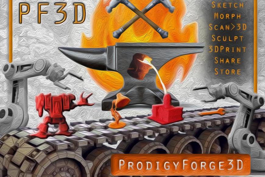 Многофункциональное приложение Prodigy Forge 3D ищет спонсоров на Kickstarter
