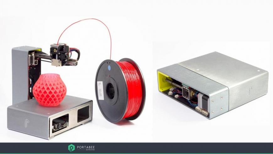 Первый портативный 3D-принтер Portabee GO всего за 595 долларов