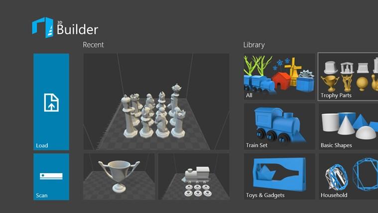Полномасштабное цветное 3D-сканирование и печать стали возможны благодаря интегрированному в Kinect приложению 3D Builder от компании Microsoft