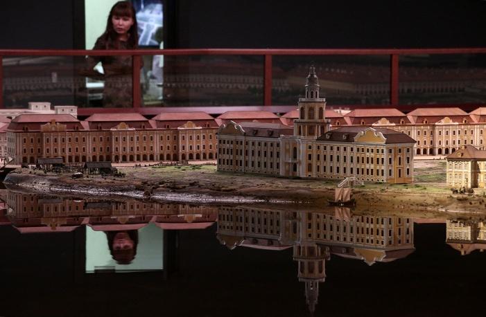 Открыта экспозиция невероятной модели Санкт-Петербурга XVIII века площадью 500 м²