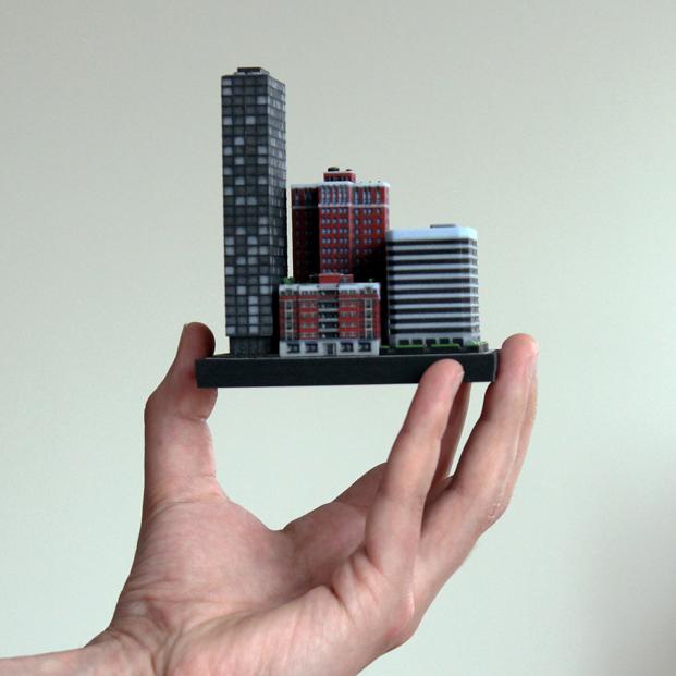 Настоящий SimCity – 3D-печатные миниатюрные городки на любой вкус